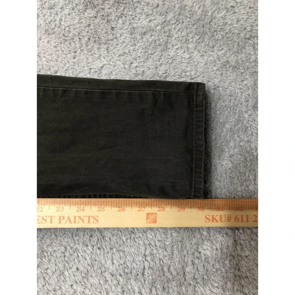 Banana Republic Jeans Men 30x30 (Tag 30x32) Traveler Slim Fit Olive Green